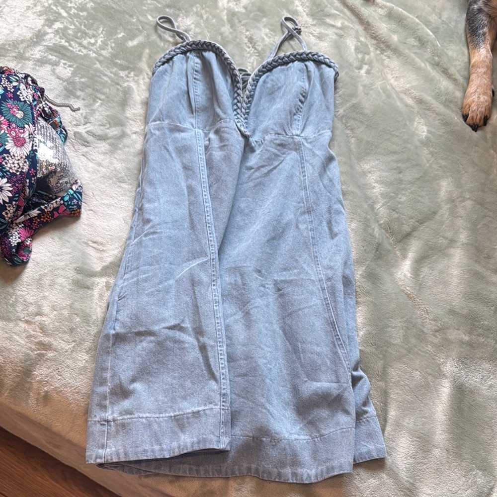 Day + Moon Light Blue Dress
